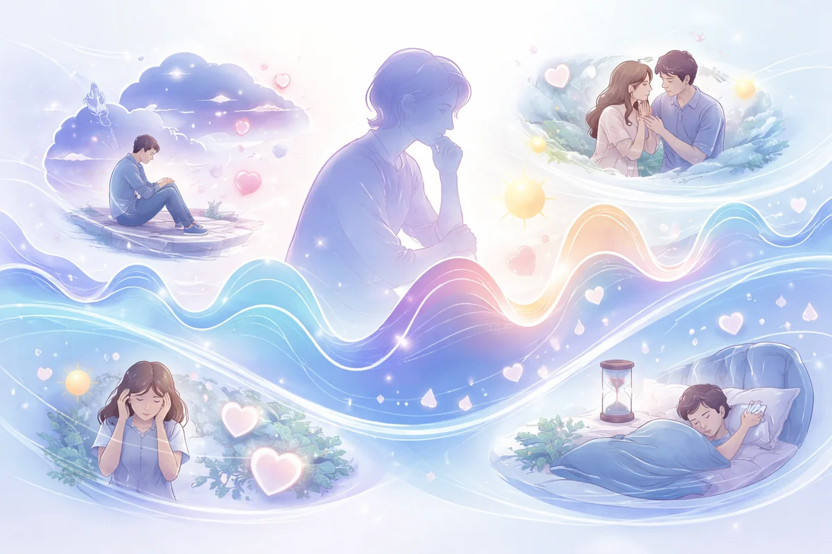 なぜ突然不安になることがあるのか——“理由のない不安”に隠れた心と体のサイン